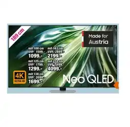 Red Zac 189 cm Ultra HD Neo QLED AI TV QE75QN93DAT UVP 3899€ RED ZAC Angebot