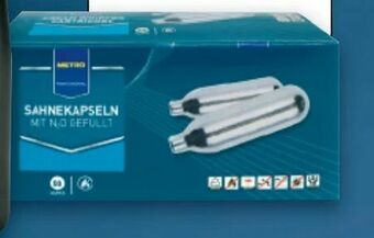 Metro Sahnekapseln Angebot