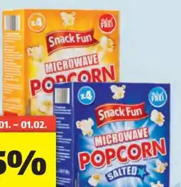 Hofer Snack Fun Mikrowellen-Popcorn Angebot