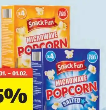 Hofer Snack Fun Mikrowellen-Popcorn Angebot