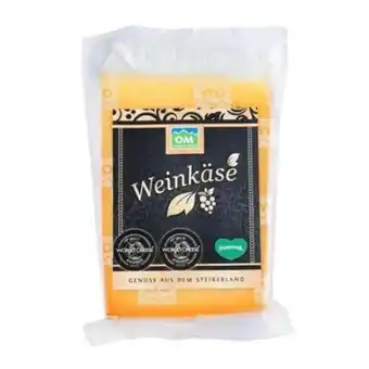 Billa Obersteirische Molkerei Weinkäse Angebot