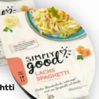 Billa Simply Good Lachs Spaghetti Angebot