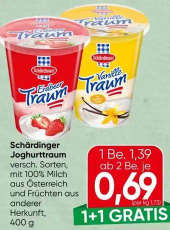 Spar Schärdinger Joghurttraum Angebot