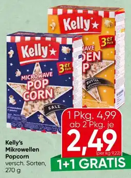 Spar Kelly's Mikrowellen Popcorn Angebot