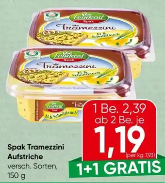 Spar Spak Tramezzini Aufstriche Angebot