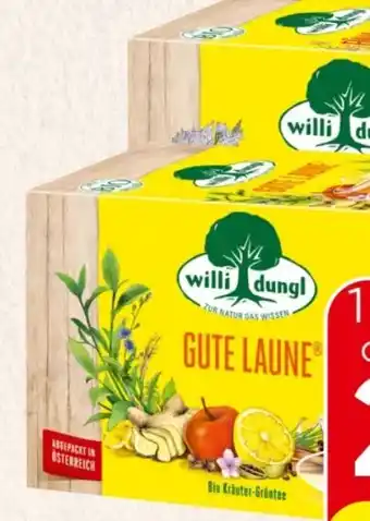 Spar Willi Dungl Bio-Tees Angebot