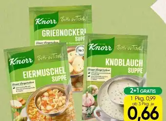 Spar Knorr Bitte zu Tisch Suppe Angebot