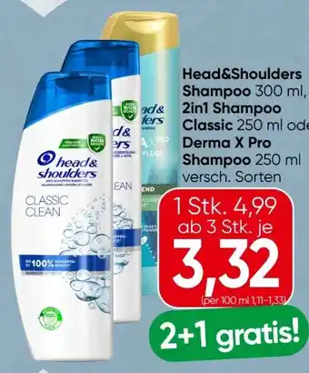 Spar Head & Shoulders Shampoo Angebot