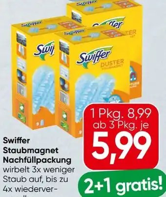 Spar Swiffer Staubmagnet Nachfüllpackung Angebot