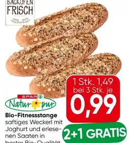 Eurospar Spar Natur pur Bio Fitnessstange Angebot