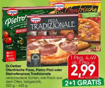 Eurospar Dr. Oetker Die Ofenfrische Pizza Angebot