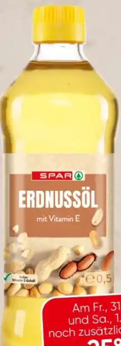 Eurospar Spar Erdnussöl Angebot