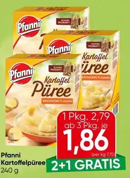 Eurospar Pfanni Kartoffelpüree Angebot