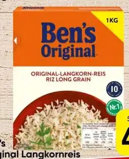 Eurospar Ben's Original Langkornreis Angebot