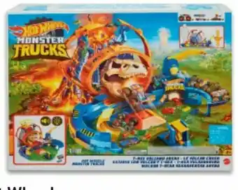 Metro Spielset Monster Trucks Volcano Arena Hot Wheels Angebot