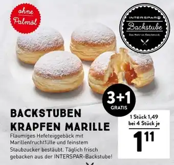 Interspar Interspar Backstube Marillenkrapfen Angebot