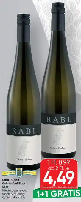 SPAR Gourmet Weingut Rabl Rudolf Grüner Veltliner Löss Angebot