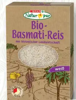 SPAR Gourmet Spar Natur pur Bio-Basmati-Reis Angebot