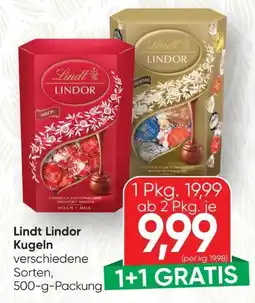 SPAR Gourmet Lindt Lindor Kugel Angebot