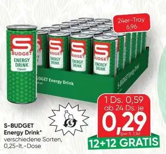 SPAR Gourmet S Budget Energy Drink Angebot