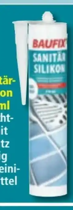 Norma Baufix Sanitär-Silikon Angebot