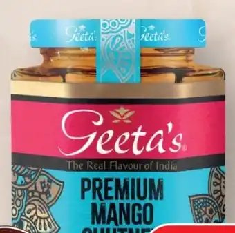 SPAR Gourmet Geeta’s Mango Chutney Angebot