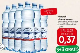 Spar Alpquell Mineralwasser Angebot