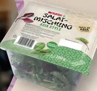 SPAR Gourmet Spar Salat-Mischung Asia Style Angebot