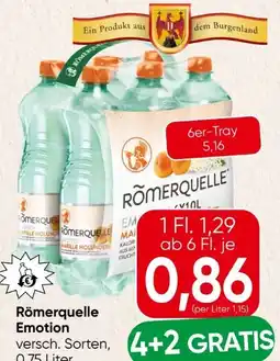 Spar Römerquelle Emotion Angebot