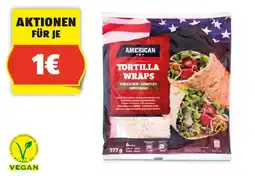 Hofer AMERICAN Tortilla Wraps, 372 g Angebot