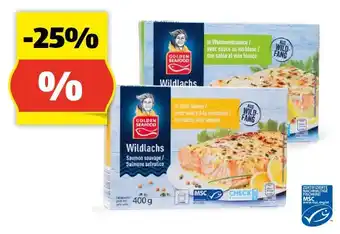 Hofer GOLDEN SEAFOOD Wildlachs in Sauce, 400 g Angebot