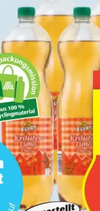 Hofer Flirt Drinks Kräuter Limonade Angebot