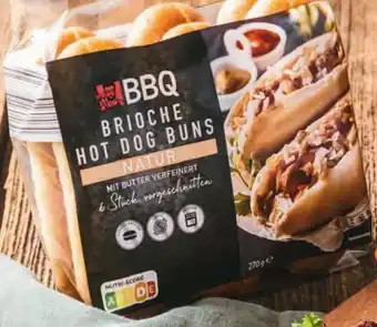 Hofer BBQ Brioche Hot Dog Buns Angebot