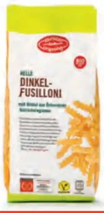 Hofer Zurück zum Ursprung Bio-Dinkel-Teigwaren Angebot