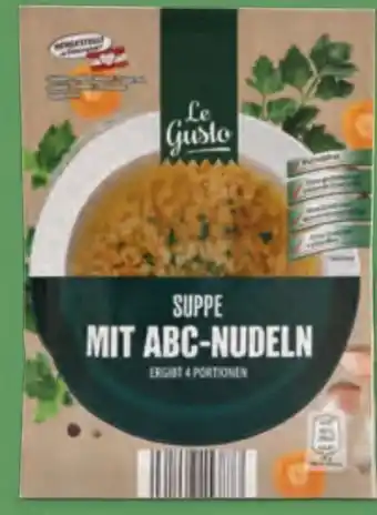 Hofer Le Gusto Abc-Suppe Angebot