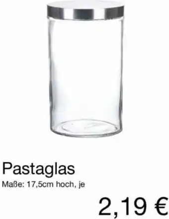KiK Pastaglas Angebot