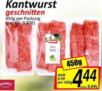Wurstico Kantwurst 450g Angebot