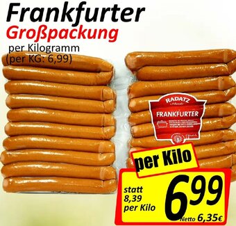 Wurstico Frankfurter Angebot