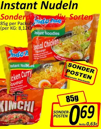 Wurstico Instant Nudeln 85g Angebot