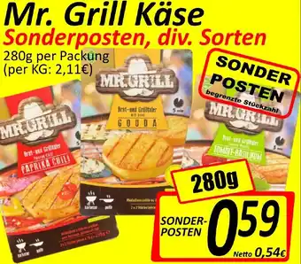 Wurstico Mr. Grill Käse 280g Angebot