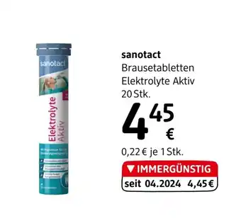 dm Sanotact Angebot