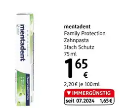 dm Mentadent Angebot