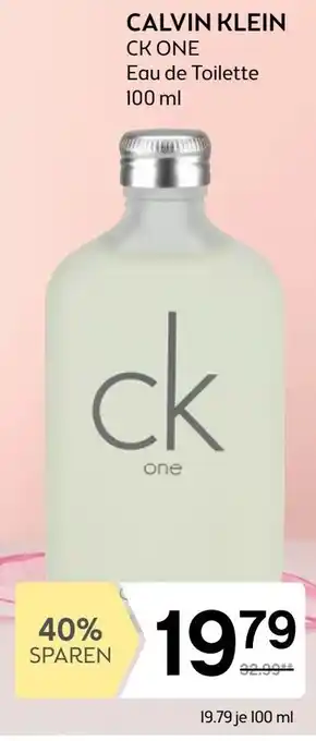 Bipa CK ONE Eau de Toilette BIPA Angebot