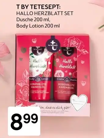 Bipa HALLO HERZBLATT SET Dusche, Body Lotion BIPA Angebot