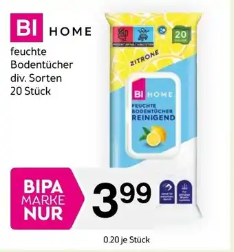 Bipa feuchte Bodentücher Angebot