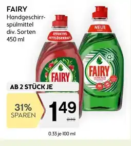 Bipa FAIRY Handgeschirr- spülmittel Angebot