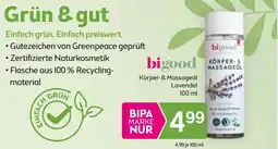 Bipa Körper-& Massageöl Lavendel BIPA Angebot