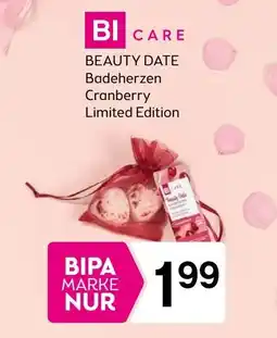 Bipa Beauty Date Badeherzen Cranberry Limited Edition Angebot