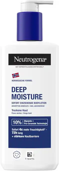 dm Neutrogena Leichte Body Lotion Angebot