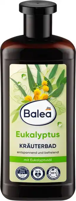 dm Balea Kräuterbad Eukalyptus Angebot